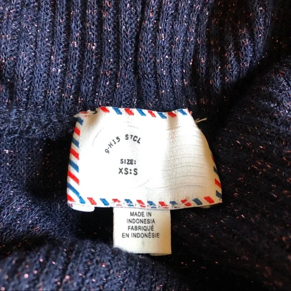 Anthropologie Postmark turtleneck ruffle hem top - Picture 4 of 5